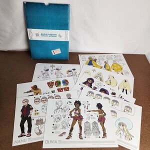 Pokémon Alola Region Concept Artwork‎ Double-Sided Pokemon Prints Great Wall Art